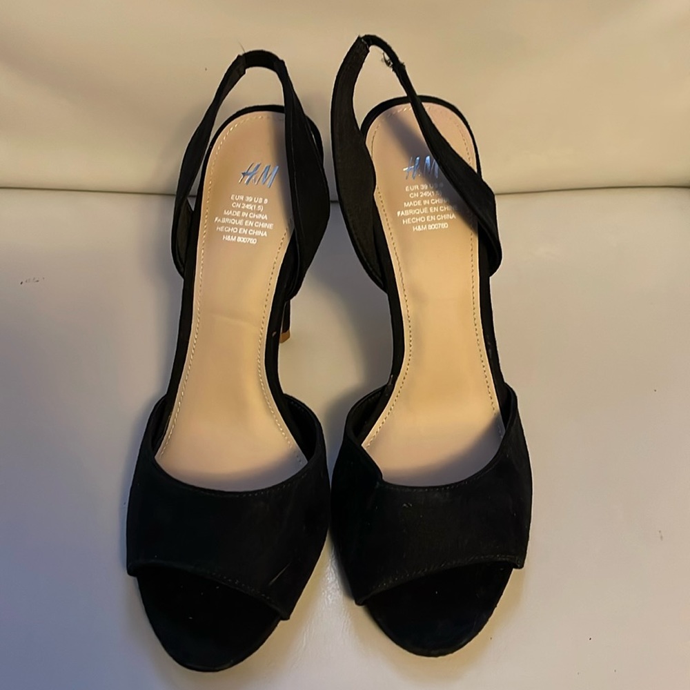 H and M, size 8 heels